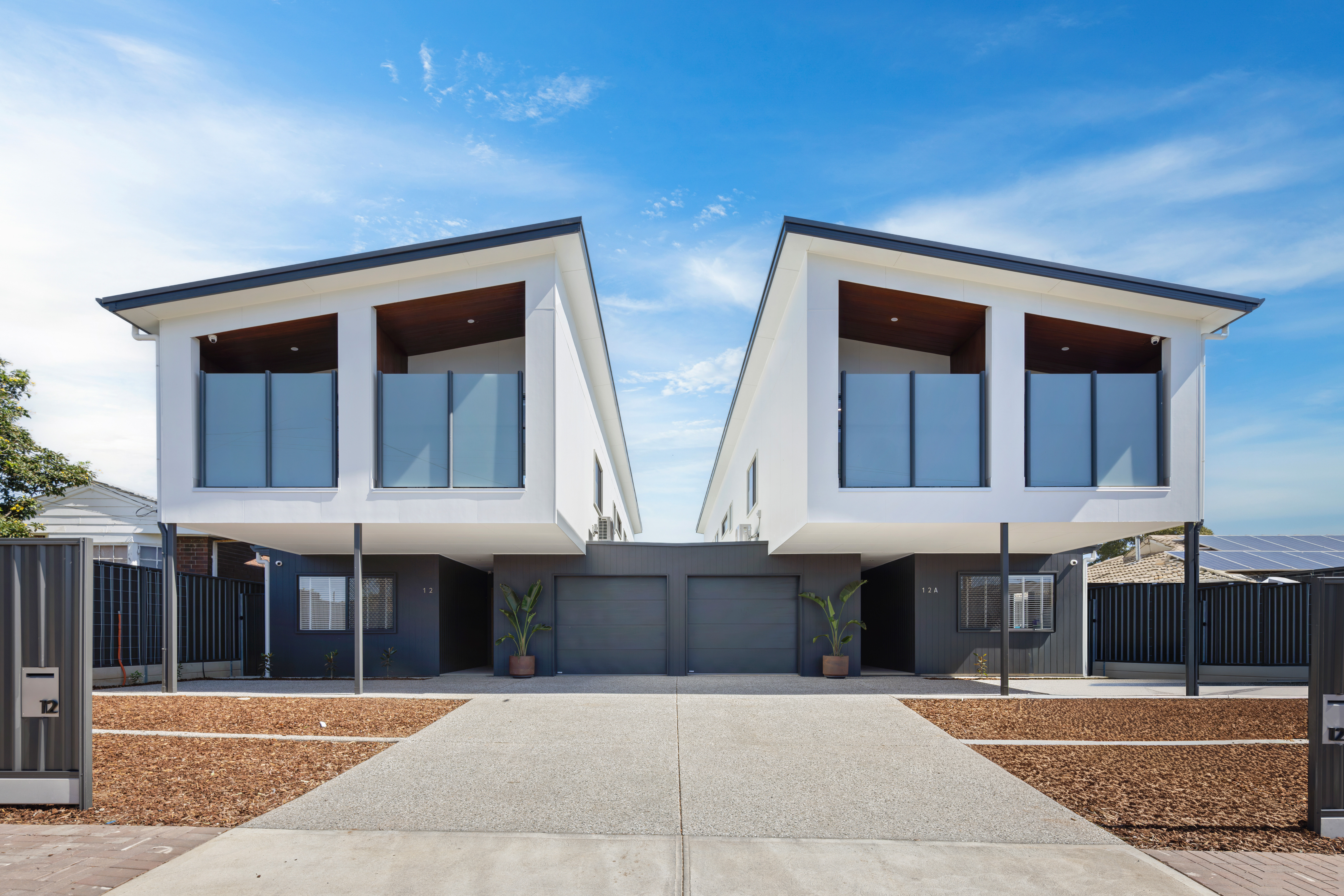 Completed Peters Property Group homes at Hinton Street